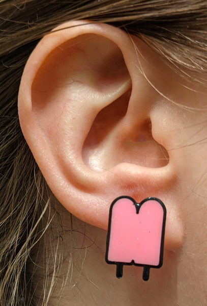 NEON BLUE ICE CREAM EAR CANDY