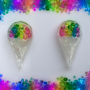 RAINBOW SNOW CONE EAR CANDY