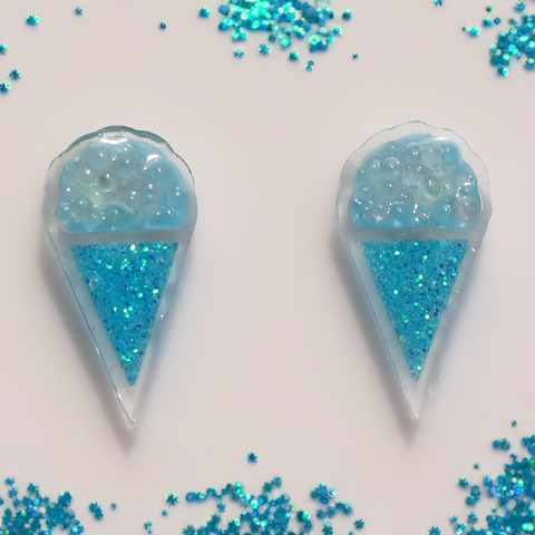 BLUE SNOW CONE EAR CANDY