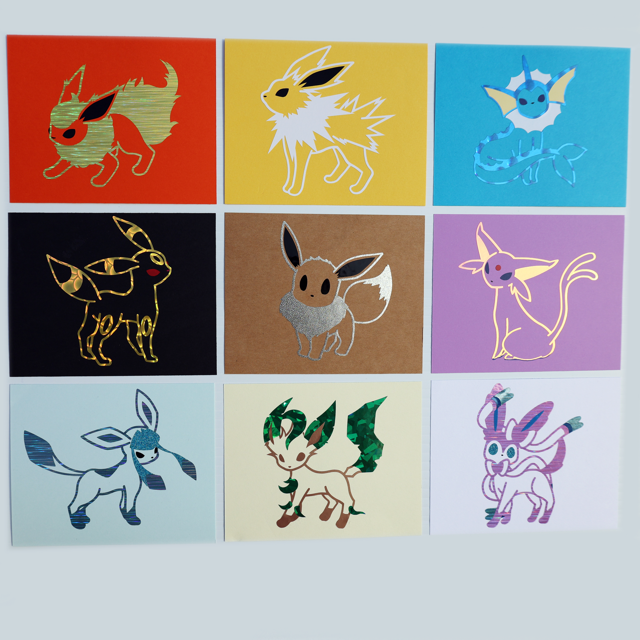 MINI EEVEE EVOLUTION PORTRAIT PACK