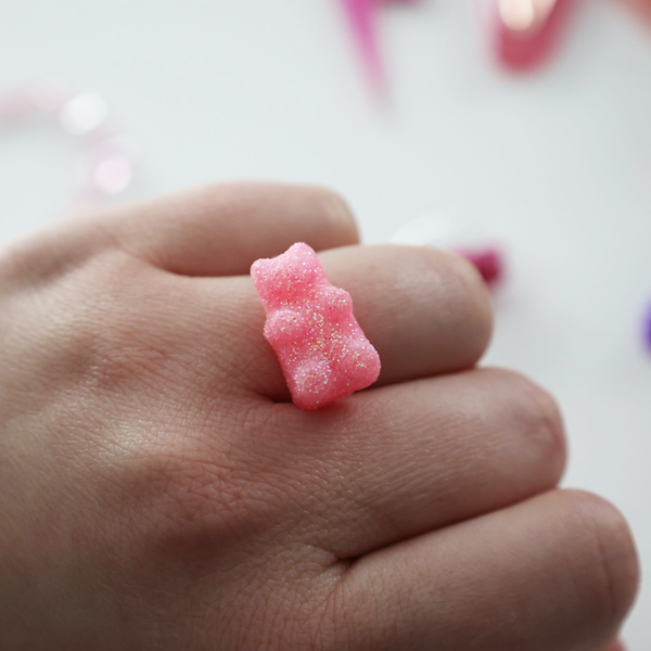 GLAMOUR GUMMY BEAR RING
