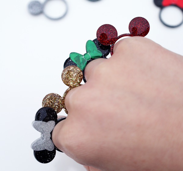 HOLIDAY MOUSE EAR RINGS