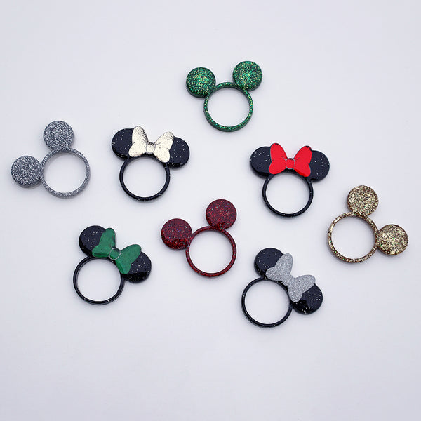 HOLIDAY MOUSE EAR RINGS