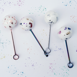 METALLIC JAWBREAKER LOLLIPOP