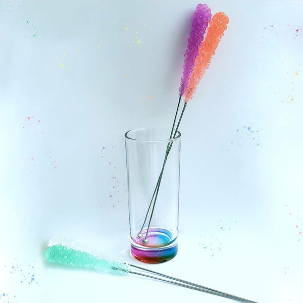 BUBBLEGUM ROCK CANDY SWIZZLE STICK