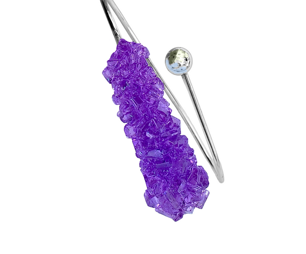 AMETHYST ROCK CANDY PALM CUFF