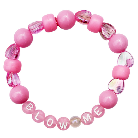 PINK BUBBLEGUM KANDI BRACELET