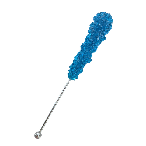 CERULEAN ROCK CANDY SWIZZLE STICK