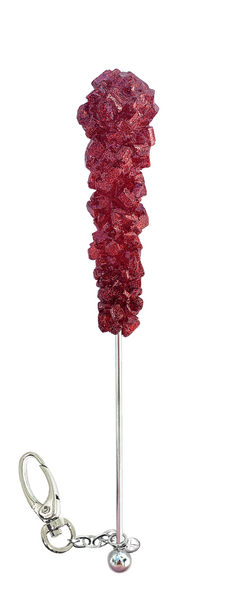 SPARKLING CRANBERRY ROCK CANDY SWIZZLE STICK ACCESSORY