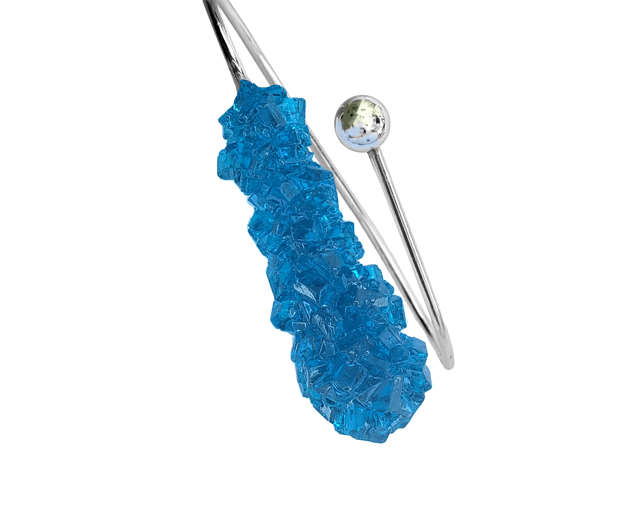 CERULEAN ROCK CANDY PALM CUFF