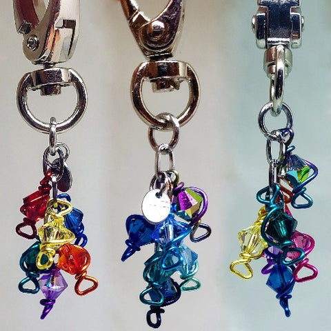 CRYSTAL CANDIES KEYCHAIN