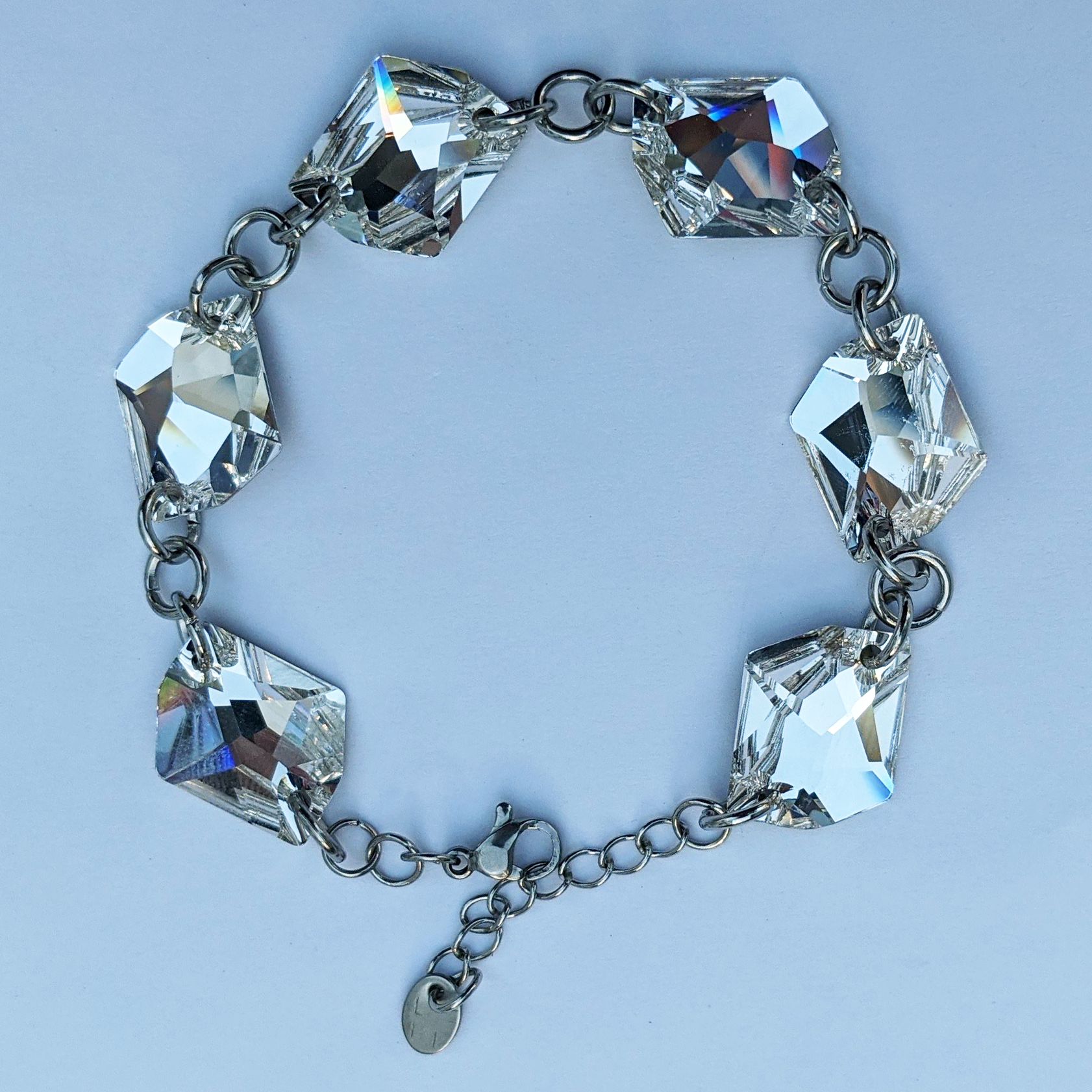 CRYSTAL ICE CHIP BRACELET