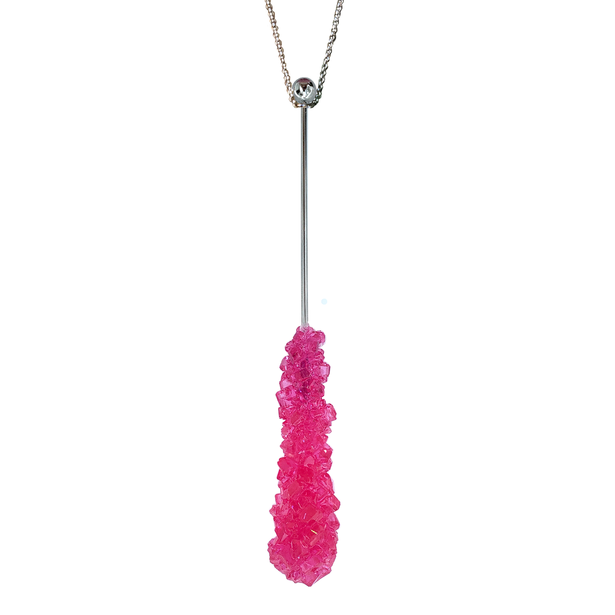 DIVA ROCK CANDY SWIZZLE STICK NECKLACE