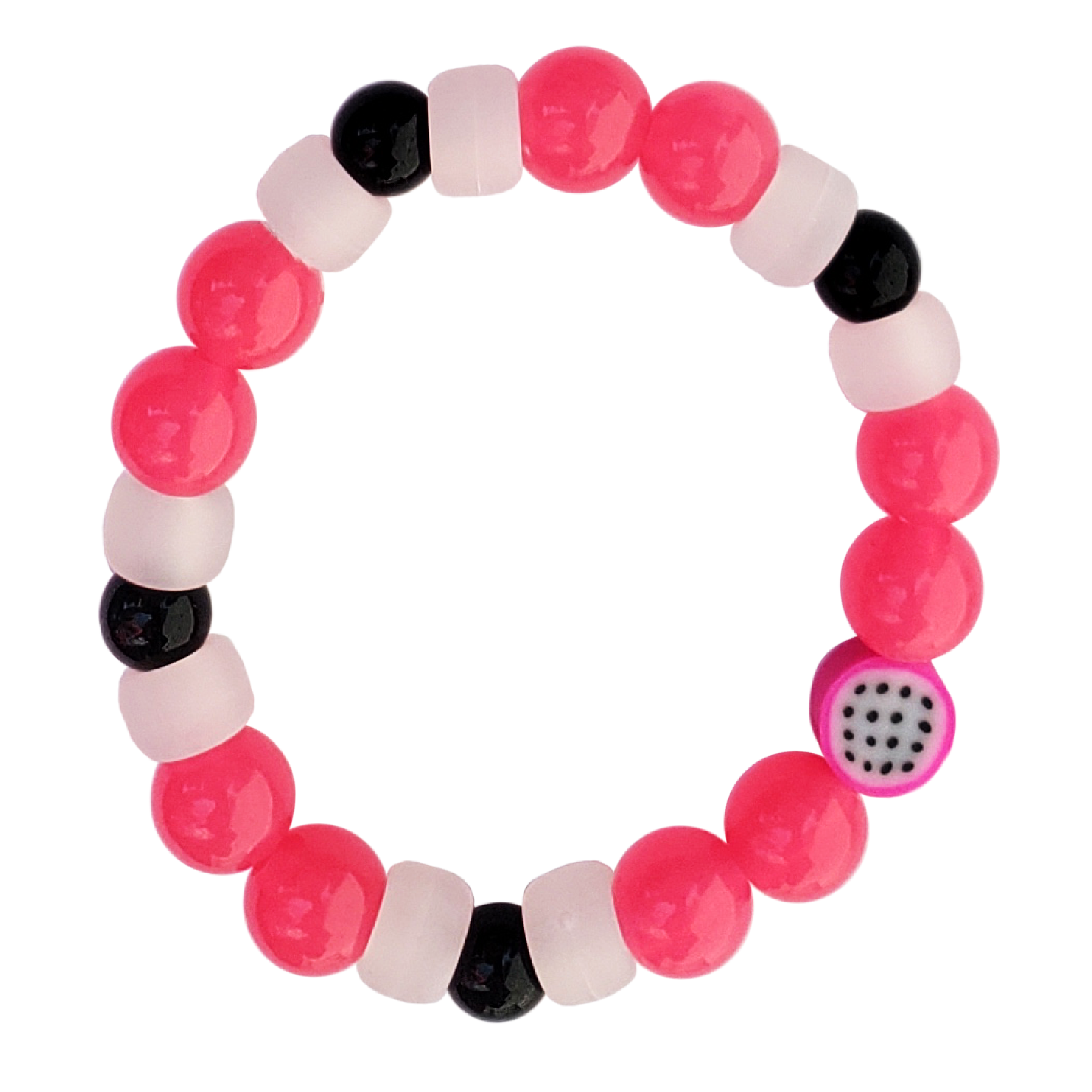 DRAGONFRUIT KANDI BRACELET