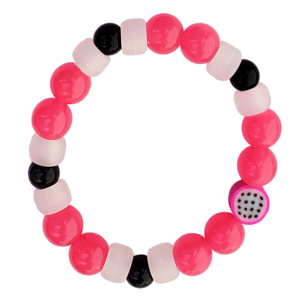 DRAGONFRUIT KANDI BRACELET