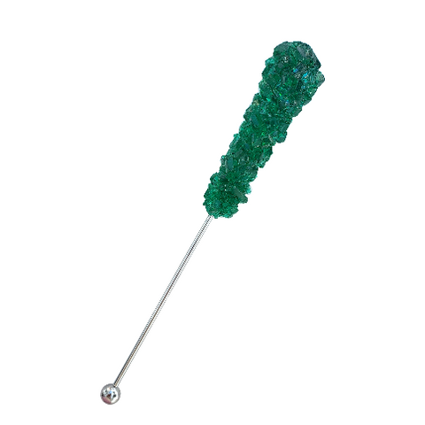 EMERALD ROCK CANDY SWIZZLE STICK