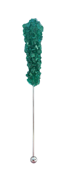 EVERGREEN ROCK CANDY SWIZZLE STICK NECKLACE