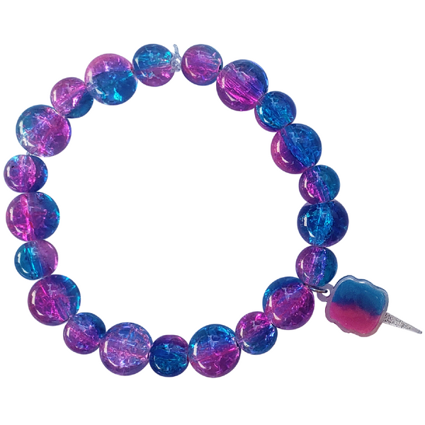 ELECTRIC COTTON CANDY BRACELET