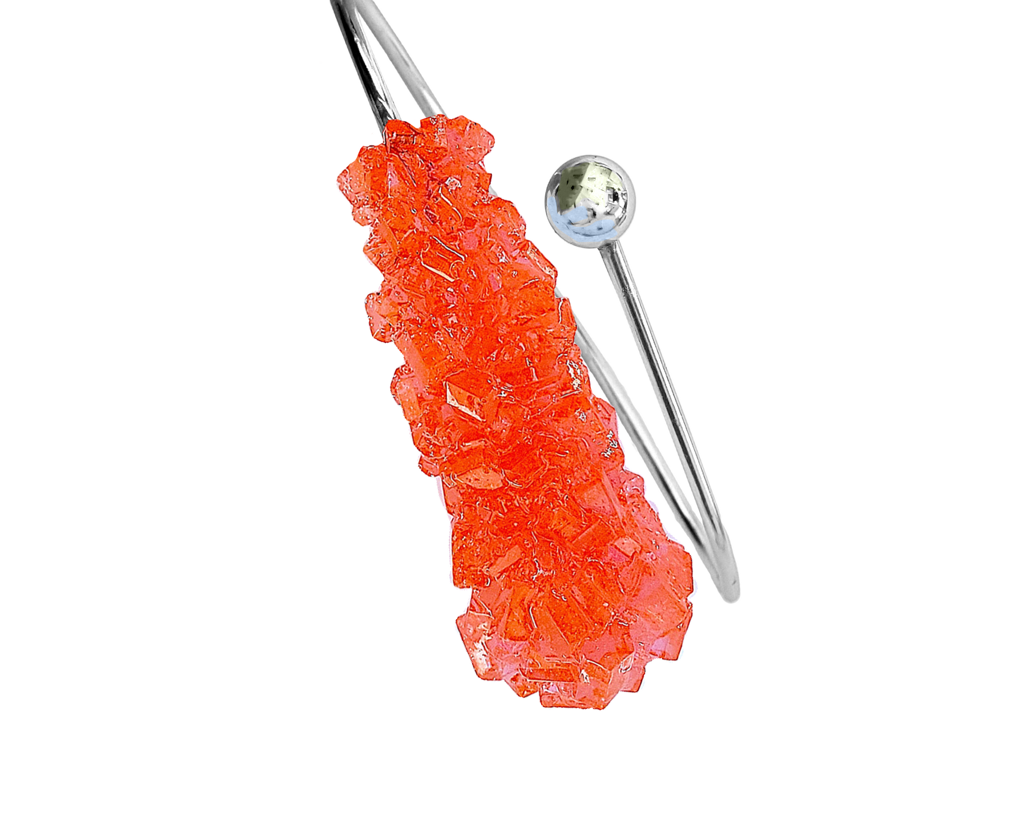 GRAPEFRUIT ROCK CANDY PALM CUFF
