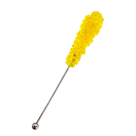 LEMON ROCK CANDY SWIZZLE STICK