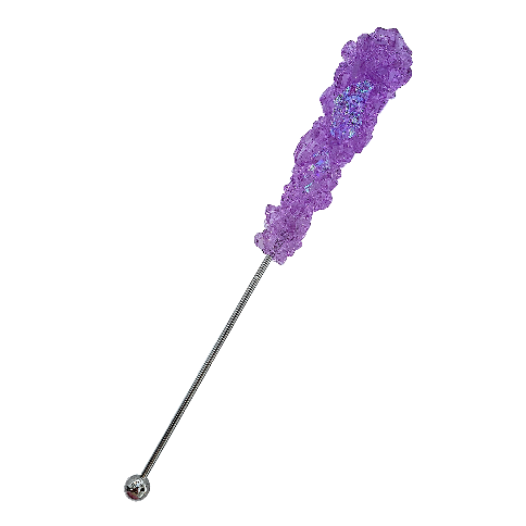 LILAC ROCK CANDY SWIZZLE STICK