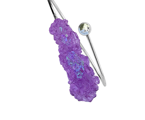 LILAC ROCK CANDY PALM CUFF