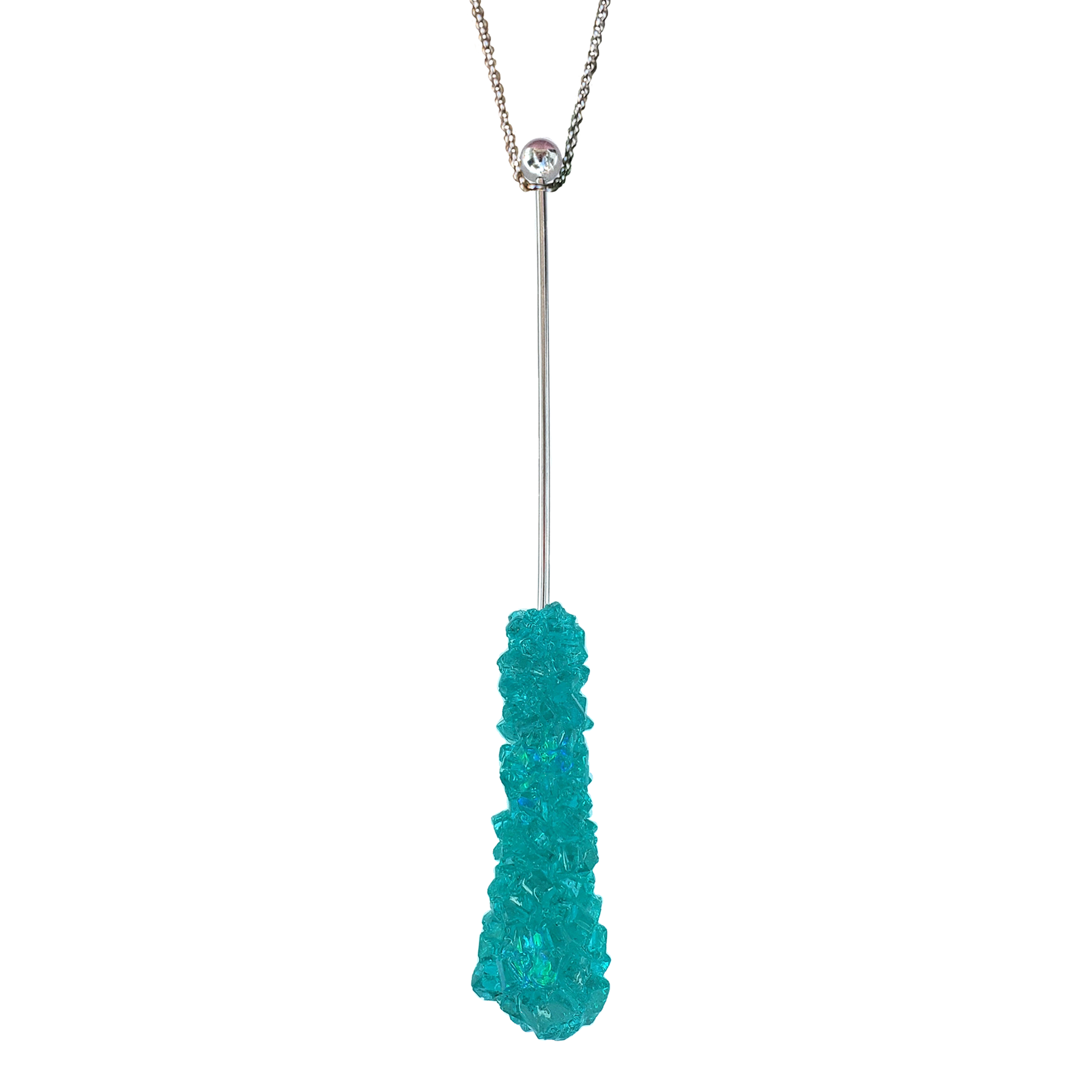 MERMAID ROCK CANDY SWIZZLE STICK NECKLACE