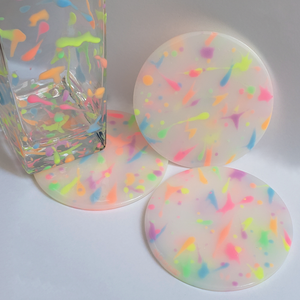 NEON PASTEL JAWBREAKER COASTERS