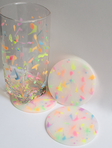 NEON PASTEL JAWBREAKER DRINKING GLASSES