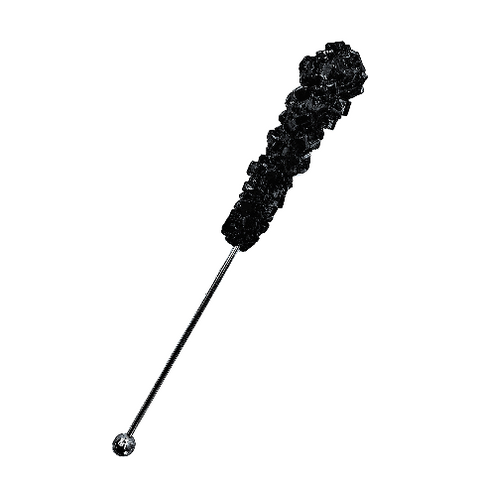 ONYX ROCK CANDY SWIZZLE STICK