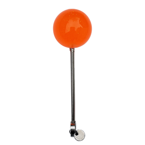 ORANGE SODA JAWBREAKER LOLLIPOP