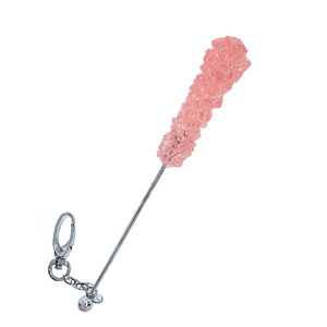 PEACH ROCK CANDY SWIZZLE STICK ACCESSORY