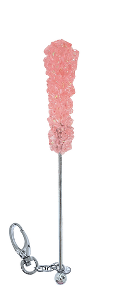 PEACH ROCK CANDY SWIZZLE STICK ACCESSORY