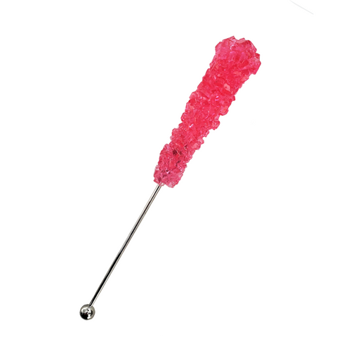 PINK LEMONADE ROCK CANDY SWIZZLE STICK