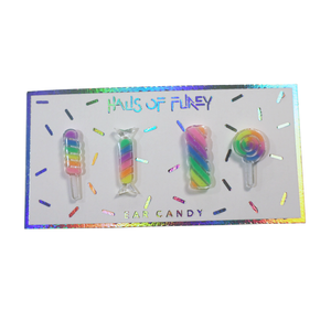 RAINBOW EAR CANDY SET