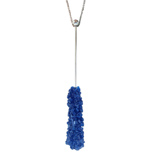 STARRY NIGHT ROCK CANDY SWIZZLE STICK NECKLACE