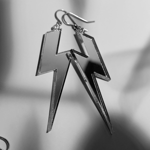 LUCKY STRIKE LIGHTNING BOLT EARRINGS