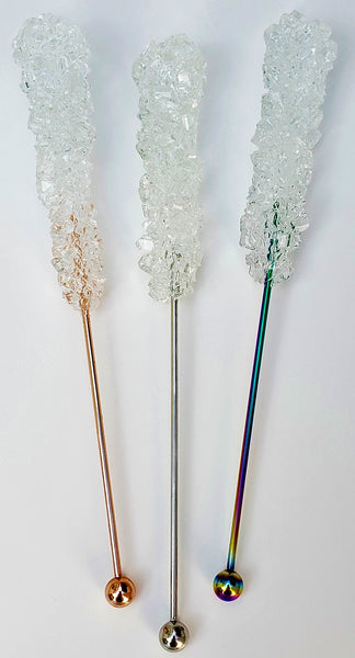 COTTON CANDY ROCK CANDY SWIZZLE STICK ACCESSORY