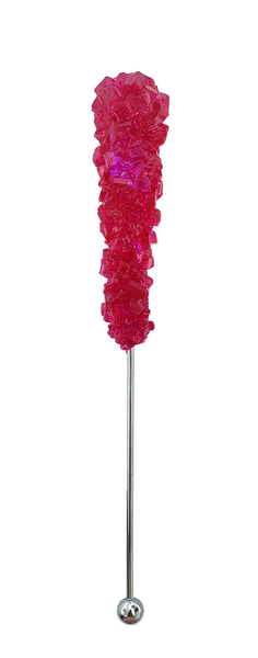 WILD BERRY ROCK CANDY SWIZZLE STICK NECKLACE