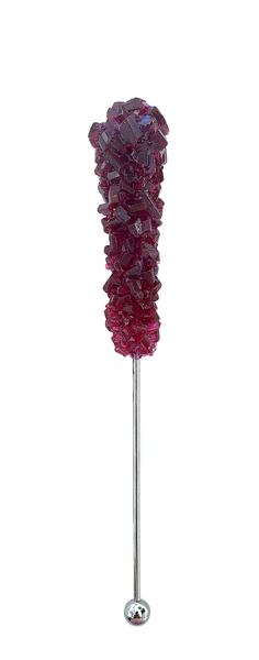 WINE ROCK CANDY SWIZZLE STICK