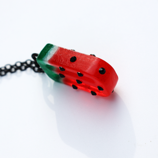 WATERMELON ICE POP NECKLACE