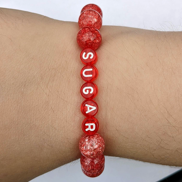 WATERMELON SUGAR KANDI BRACELET