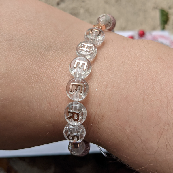 ROSE GOLD CHEERS BRACELET