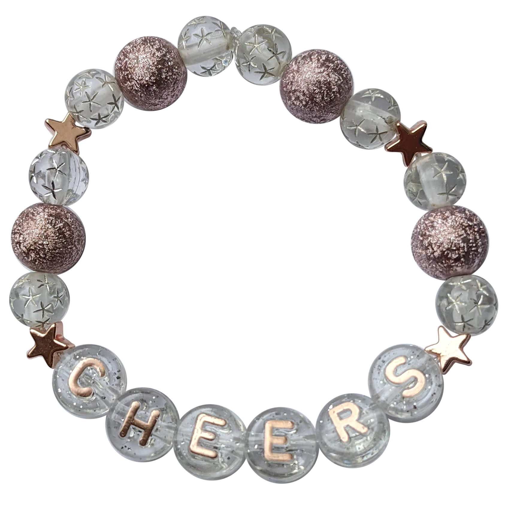 ROSE GOLD CHEERS BRACELET
