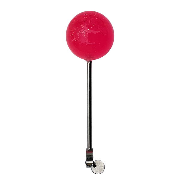 STRAWBERRY JAWBREAKER LOLLIPOP NECKLACE